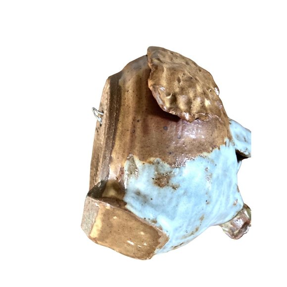 Collectible OOAK Artist-Made DOG POTTERY WALL DECOR Perfect Cond. EUC - Picture 9 of 11